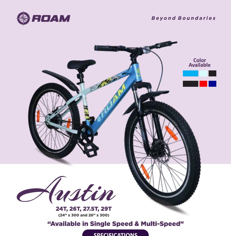 ROAM Austin bicycle
